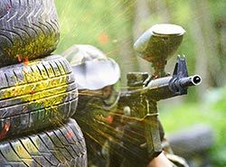 Bli med på adrenalinfylt paintball i Barcelona, Spania