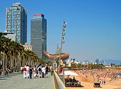 Severdigheter i Barcelona - Kultur, historie, shopping, strandliv på et sted