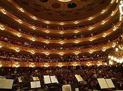 Musikaler, teater og opera i Barcelona. Klassiske Gran Teatre del Liceu