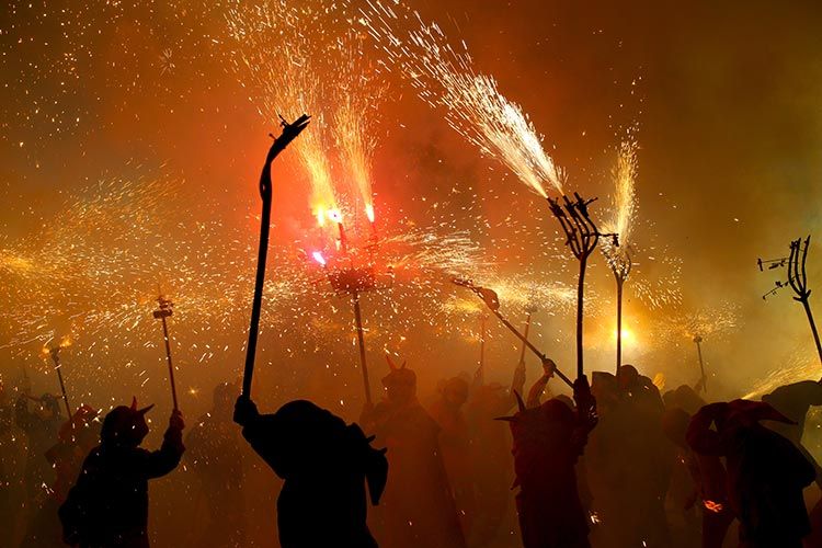 Correfoc i Barcelona