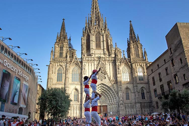 Katalansk festival i Barcelona