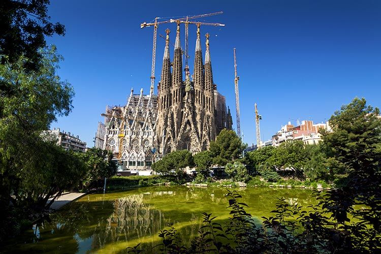 La Sagrada Familia i Barcelona, Spain