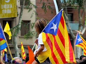 Stort engasjement for et uavhengig Catalonia